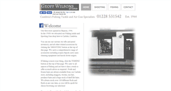 Desktop Screenshot of geoffwilsons.co.uk